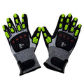 Anti-Vibration Work Gloves with TPR Knuckle Guard
