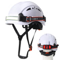 Rechargeable Safety Helmet with LED Light